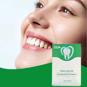 Poudre dentifrice blanchissante OEM Pearl Bright White |   50 ml, formule au <span class=keywords><strong>bicarbonate</strong></span> <span class=keywords><strong>de</strong></span> <span class=keywords><strong>soude</strong></span> pour un <span class=keywords><strong>nettoyage</strong></span> en profondeur et un blanchiment - Product Image 4
