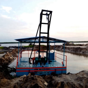 Động Cơ Diesel Mini Sand NẠO VÉT Bơm Barge Để Bán Cát Hút Dredger 30-100 M3/H Cát Mỗi Giờ Tùy Chỉnh 5-10tons Lắp Ráp - Product Image 3