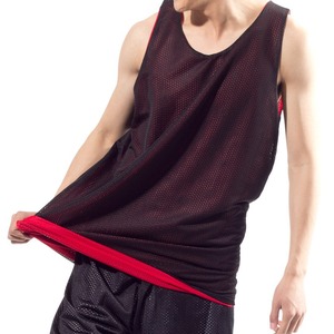 Gilet de football réversible, gilet d'entraînement double face pour le basketball, uniformes de sport en mesh, chasubles de football, gilet d'été - Product Image 1