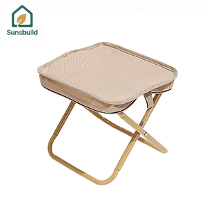 Silla Plegable Mini Sunsbuild, Ligera, para Campamento, Silla de Bolsillo Plegable con Bolsa de Transporte para Viajes, Pesca, Playa - Product Image 1
