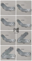 Plaque de renfort de surface profilée en aluminium à 45 degrés Plaque de connecteur d'angle à 135 degrés pour profil 3030 / 4040