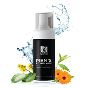 Nettoyant <span class=keywords><strong>intime</strong></span> pour hommes OEM avec huile d'arbre à thé, hamamélis, calendula et extraits d'aloès <span class=keywords><strong>vera</strong></span> - Nettoyant <span class=keywords><strong>intime</strong></span> pour hommes avec huile d'arbre à thé - Product Image 1