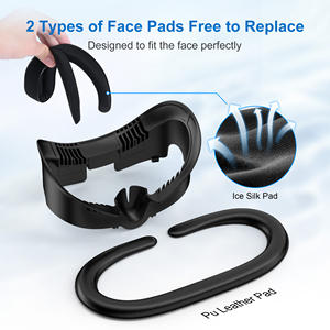 Accesorio de <span class=keywords><strong>juego</strong></span> con soporte de máscara de <span class=keywords><strong>realidad</strong></span> <span class=keywords><strong>virtual</strong></span> de diseño ergonómico con protección contra la luz, transpirable y a prueba de sudor - Product Image 4