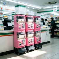 Revenus passifs : Distributeur de capsules de jouets commercial à double couche - 2 niveaux pour les coins commerciaux à fort trafic