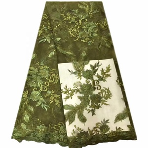 Tissu brodé or Autriche Dubaï Net dentelle Top vendre pour les femmes soirée - Product Image 6