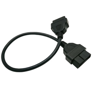 12V <span class=keywords><strong>OBD2</strong></span> 진단 케이블 OBDII 16핀 연장 케이블 어댑터 OBD 남성-여성 케이블 - Product Image 2
