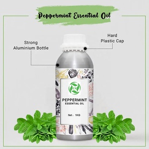Huile de menthe poivrée en gros à prix d'usine, marque privée, 100% pure, naturelle, de qualité supérieure, biologique, pour les cheveux - Product Image 2