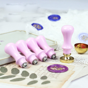 Macaron rétro antique scrapbooking <span class=keywords><strong>timbres</strong></span> tête d'étanchéité cire poignée de remplacement - Product Image 2