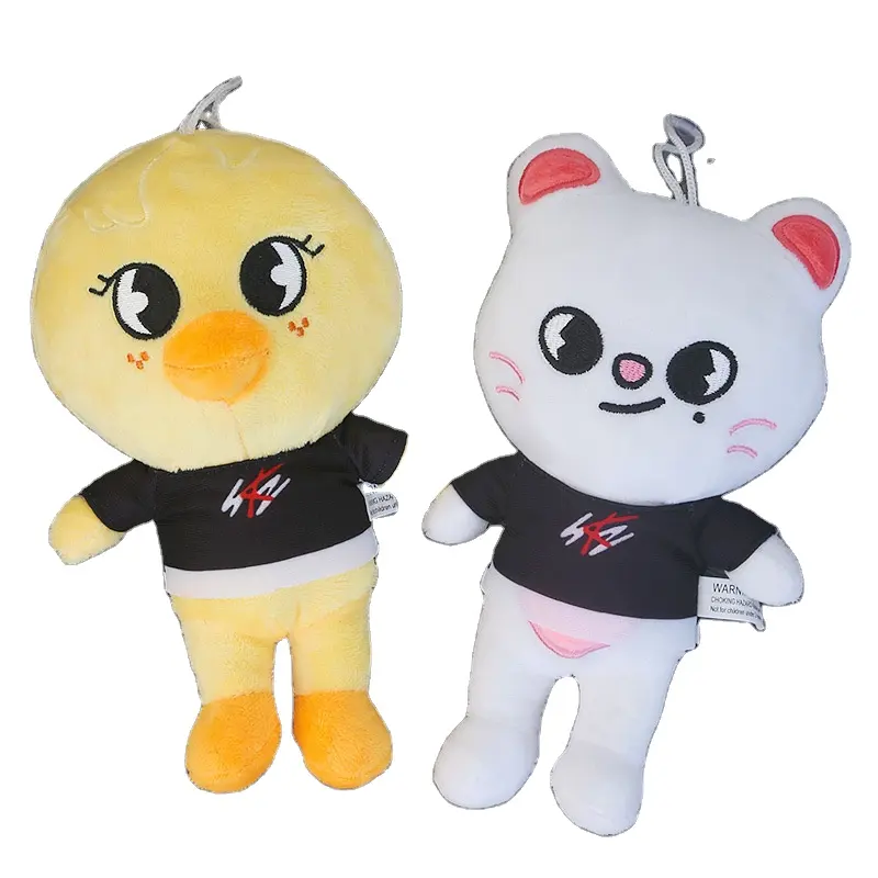2022 Custom 25cm Cartoon Anime Stuffed Animals Skz Dolls Stray Kids Plush Toy