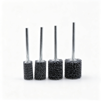 Brosse abrasive en carbure de silicium à diamètre et grain personnalisés pour le débavurage et le polissage de métaux industriels, DIY OEM