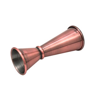 Jigger de Doble Punta de 25/50 ml con Acabado Cepillado, de Acero Inoxidable 304, para Medir Bebidas, Personalizable con el Logotipo OEM - Product Image 3