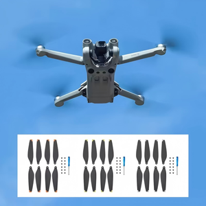 8 pièces/1 ensemble/4 paires d'hélices en ABS pour drone <span class=keywords><strong>DJI</strong></span> <span class=keywords><strong>MINI</strong></span> <span class=keywords><strong>2</strong></span>/3/4K, pièces de rechange légères - Remplacement des pales d'hélice - Product Image 2