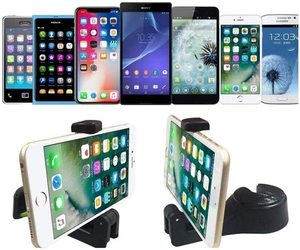 वापस हुक के साथ 1 में 2 कार Headrest हुक के लिए फोन धारक पीछे की सीट पिछलग्गू बैग हैंडबैग बंधनेवाला क्लिप का आयोजन - Product Image 3