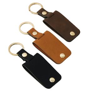 Mini cuero familia amigos álbum de fotos llavero Laserable polipiel foto Kychain - Product Image 1