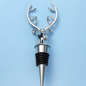Deer Head Wine Stopper Zinc Alloy <b>Sealing</b> Bottle Plug For Wine Bottles - Product Image 2
