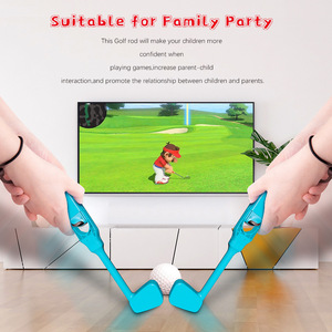 Venta al por mayor accesorios de videojuegos de movimiento Gamepad Golf Rush Handle Grip Stick para Nintend Switch Joycon - Product Image 4