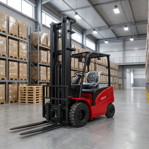 Chariot élévateur électrique WELIFTRICH CPD2.5, capacité de 2,5 tonnes, mât à trois sections, pneus pneumatiques, longueur de fourche de 1070 mm, fonctionnement assis - Product Image 3