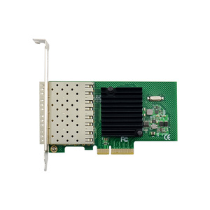 Proveedor directo de fábrica WINTEK I350 AM4 1G 4 puertos SFP <span class=keywords><strong>PCI</strong></span> Express Tarjeta adaptadora de red de fibra óptica interna de 1Gbps en stock - Product Image 2