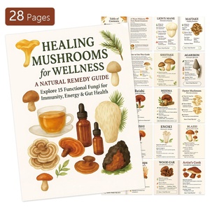 <span class=keywords><strong>Guide</strong></span> des champignons thérapeutiques imprimés pour le bien-être : une exploration des 15 types de traitements fongiques - Édition cadeau - Product Image 5