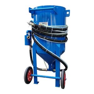 Professional Dry Wet Blasting Machine Mobile High <b>Sandblaster</b> Pot Iron Surface Prep Cleaning System Tool - Product Image 2