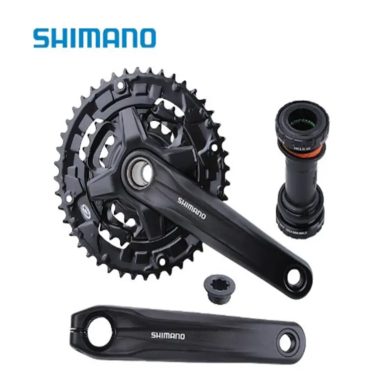 Shimano MT210 Crankst Group mountain bike 9/27 speed bike crankset 40/44T bike bottom bracket
