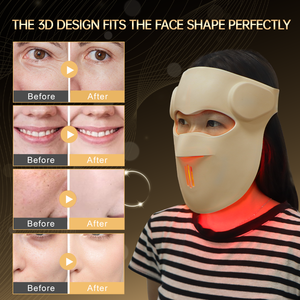 Produits de soin de la peau de beauté en gros d'usine, infrarouge 850 nm pour l'enveloppement, masque facial LED de beauté nocturne <span class=keywords><strong>Bio</strong></span> medicube, collagène - Product Image 2