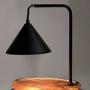 Lámpara de aromaterapia de madera maciza Jia Wenjun, 220V, regulable, sin llama, para derretir cera, para decoración de dormitorio o sala de estudio. - Product Image 3