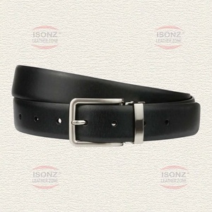Cinturón de cuero genuino de alta calidad, hebilla clásica de lujo personalizada, en relieve, venta al por mayor - Product Image 1