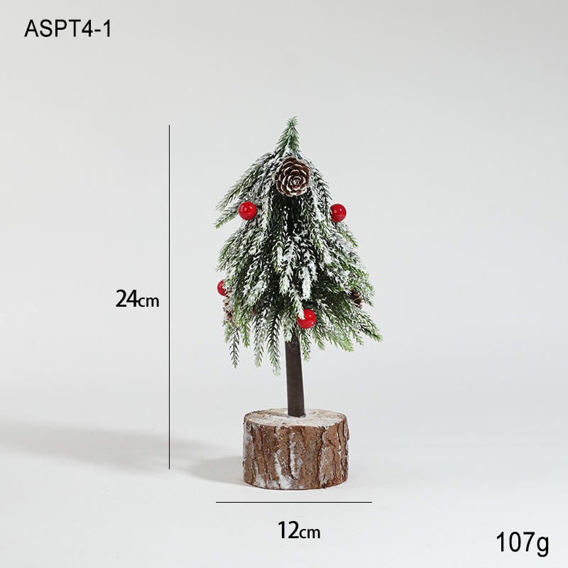 Un arbre de Noël de bureau