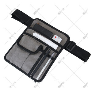 Sac banane en toile réglable et lavable pour serveurs de restaurant et KTV, service de commande et accueil, noir - Product Image 1