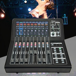 Thinuna MX-D20 II 20 Channel <strong>Digital</strong> <strong>Mixer</strong> with 10.1" Touchscreen Dante Compatible Professional <strong>Audio</strong> <strong>Mixer</strong> for Live Sound - Product Image 1