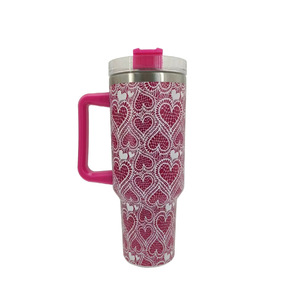 Día <span class=keywords><strong>de</strong></span> San Valentín 40oz taza <span class=keywords><strong>de</strong></span> coche 5D impresión hielo Bully taza <span class=keywords><strong>amor</strong></span> Taza Termo taza - Product Image 6