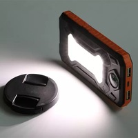 Chargeur solaire, 20000 mAh, 2 Ports USB, Power Bank, avec wi-fi, pour téléphones portables, nouveau produit