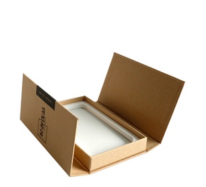 recyclable material custom printed mobile phone case packaging box