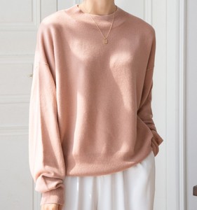 <span class=keywords><strong>Pull</strong></span> en <span class=keywords><strong>cachemire</strong></span> 100% personnalisé à col rond pour <span class=keywords><strong>femme</strong></span>, coupe ample et tendance - Product Image 3