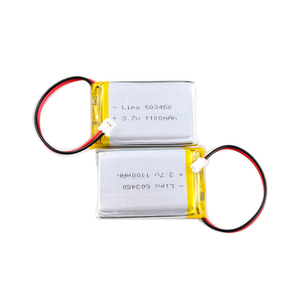 GEB 603450 3,7 v 1100mAh battery rechargeable lithume li-ion Polymer battery for digital products - Product Image 5