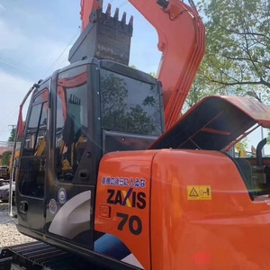 Excavatrice Hitachi d'occasion de haute qualité, presque neuve, petite, 7 tonnes, état d'occasion, mini-excavatrice Hitachi 70 à vendre - Product Image 2