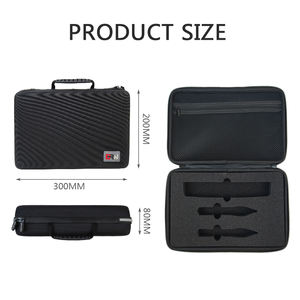 กล่องปากกาตัวแปลเครื่องอ่านเครื่องสแกนเนอร์แบบไร้สาย EVA สำหรับเดินทางสีดำปลอกแข็ง EVA - Product Image 6