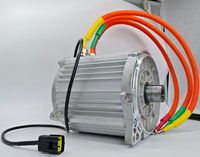 Lingkungan Keras 4KW 5KW 7.5KW 10KW Torsi Puncak 70 80 90 140Nm 7000 RPM Puncak IP67 Motor Brushless Kendaraan IE5 Marine PMSM