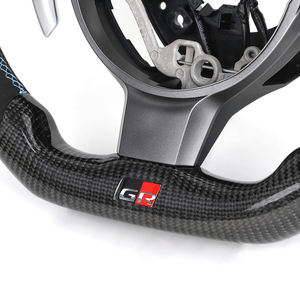 Con palanca de cambios GR 86 medio volante de fibra de carbono Alcantara para Toyota 86 GR86 ZN6 <span class=keywords><strong>GT86</strong></span> Subaru BRZ ZC6 FRS <span class=keywords><strong>Yaris</strong></span> - Product Image 5