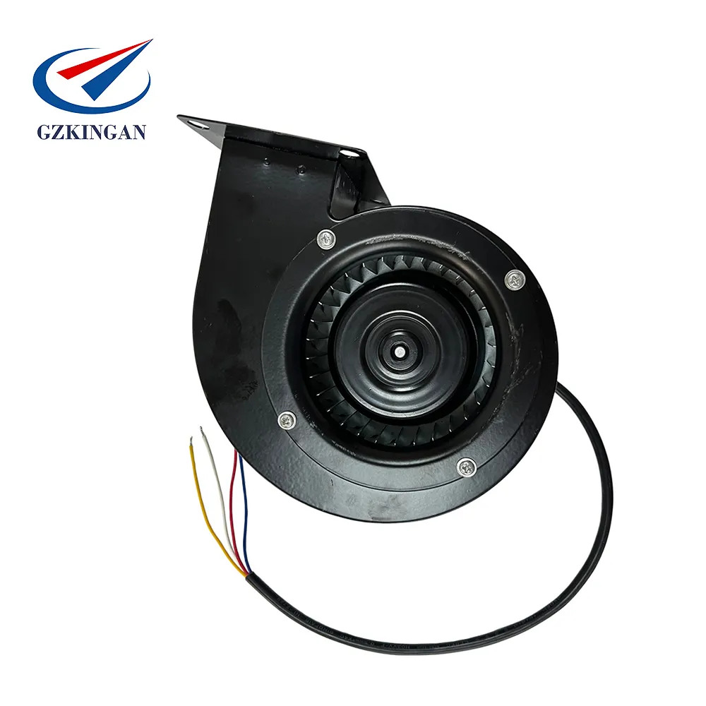 140mm 12V Brushless 53W DC Forward Curved Radical Centrifugal Blower Plastic Impeller High Efficiency Centrifugal Fan