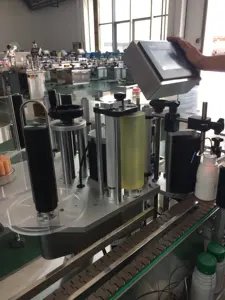 Aplicador automático de etiquetas redondas para garrafas de cerveja artesanal, máquina de rotulagem
