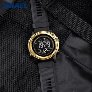 Reloj Deportivo Cronógrafo Digital SMAEL 8125 con Calendario, Correa de Plástico, Resistente al Agua, Esfera Luminosa y Pantalla LED - Product Image 2