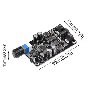 Placa amplificadora de potencia de Audio ajustable de alta potencia TPA3118 D2 compatible con <span class=keywords><strong>Bluetooth</strong></span> 5,0 HD Dual 50W - Product Image 4