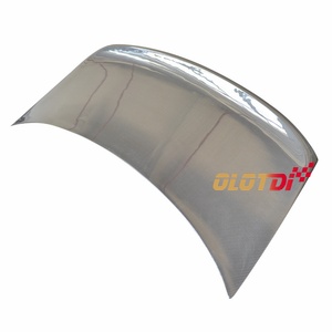 C Style Carbon Fiber Rear Trunk Boot Carbon Black High <b>Polished</b> 3X3 Twill Weave Tuning Body <b>Kits</b> for E46 1998-2004 2D 2-Door - Product Image 5