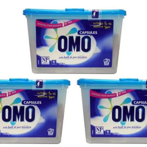 Capsules à lessive OMO de qualité professionnelle, écologiques, portables, parfum spécifique pour les vêtements - Product Image 1