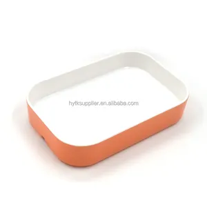 Wholesale Hot pot restaurant plastic melamine vegetable serving tray, barbecue plate