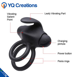 Seksspeeltjes gratis monsters vibrator <span class=keywords><strong>cock</strong></span> <span class=keywords><strong>ring</strong></span> voor koppels - Product Image 2