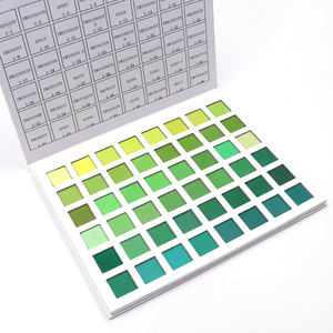 Crea il tuo ombretto di marca 48 colori <span class=keywords><strong>Palette</strong></span> per il trucco dell'ombretto verde opaco professionale - Product Image 3