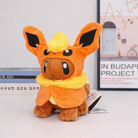 Nouveauté, best-seller, peluches de personnages de dessins animés Pokmon, jouets en peluche Anime Henshin, poupée en peluche Kawaii Eevee